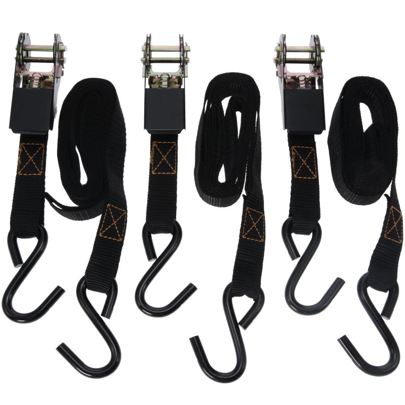 MUDDY Big Game Treestand Ratchet Strap Black 3PK - Image 1